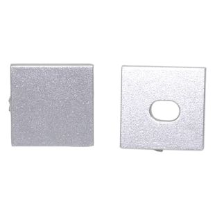 TAPPO GRIGIO SENZA FORO PER PROFILI LED